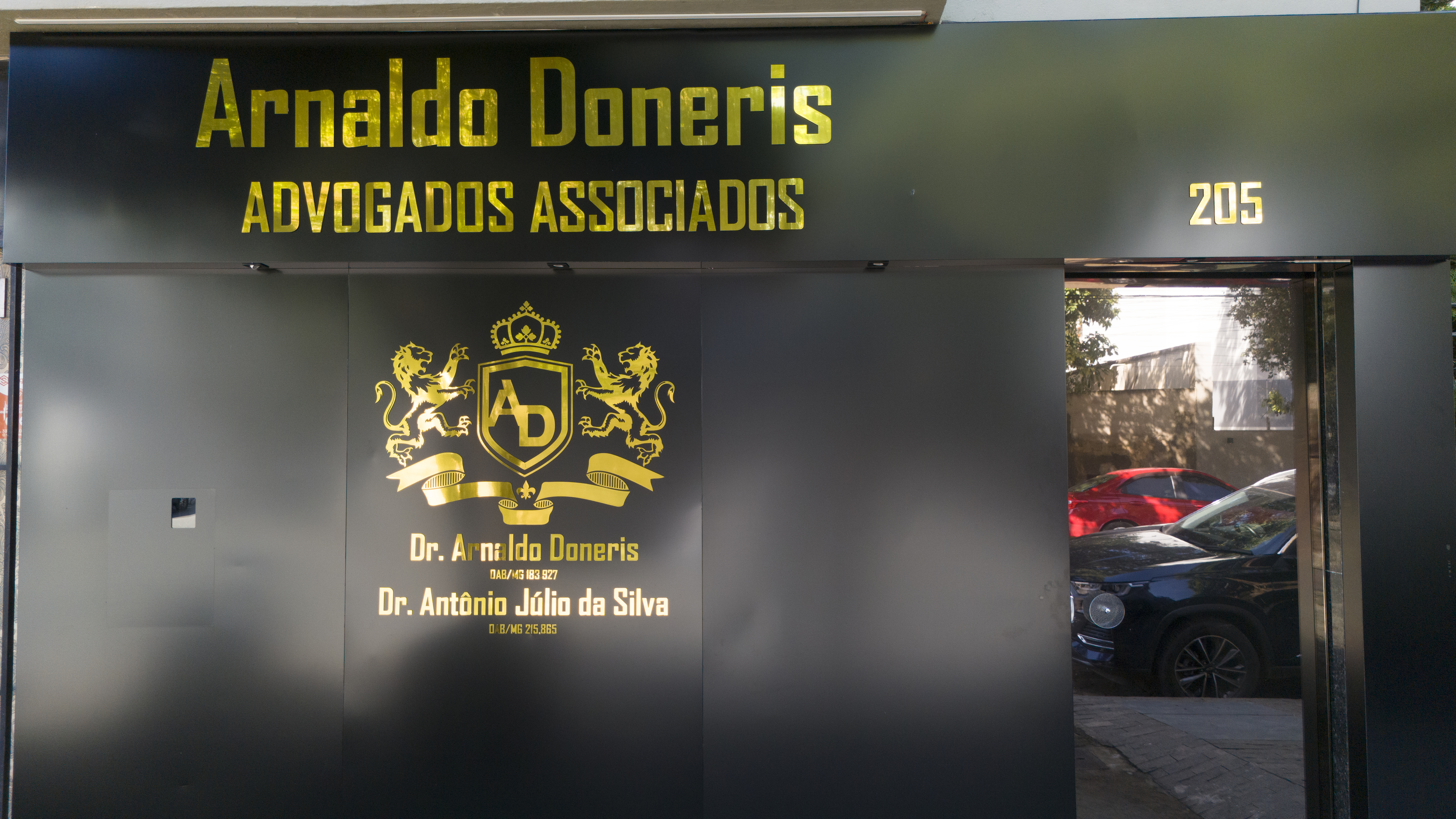 Espaço de atendimento moderno
